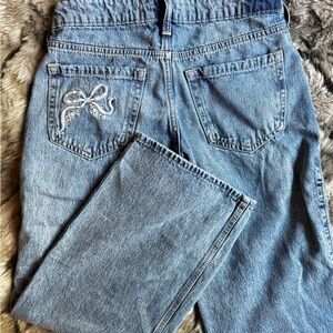 Women's Blue Denim Hollister Jeans